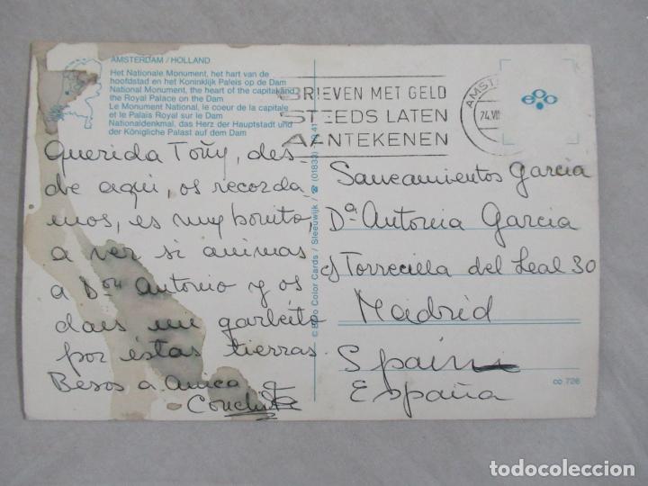 Postales: Amsterdam - Escrita - Foto 2