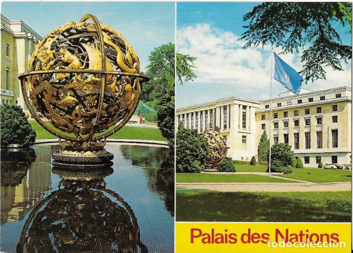 Postkarten: :::: PV168 - POSTAL - PALAIS DES NATIONS - GENEVE