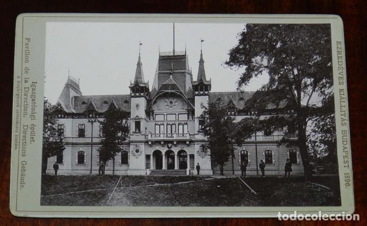 Postcards: FOTOGRAFIA DE LA EXPOSICION DE BUPADEST 1896, IGAZGATOSAGI EP&Uuml;LET, EZREDEVES KIALLITAS BUDAPEST 1896