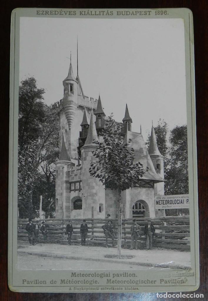 Postcards: FOTOGRAFIA DE LA EXPOSICION DE BUPADEST 1896, METEOROLOGIAI PAVILLON, EZREDEVES KIALLITAS BUDAPEST 1