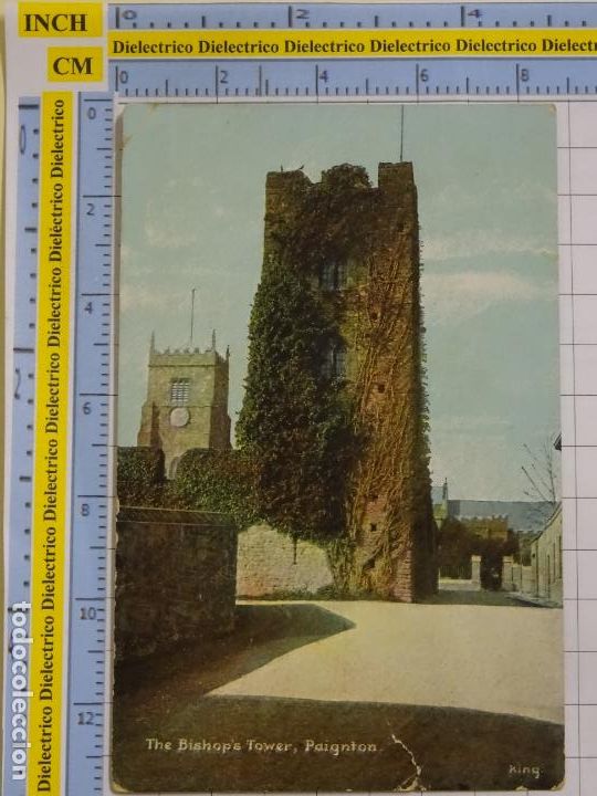 Postais: POSTAL DE REINO UNIDO GRAN BRETA&Ntilde;A. A&Ntilde;O 1910. THE BISHOP'S TOWER PAIGNTON. 2680