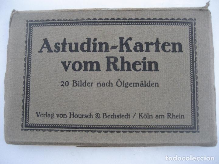 Postales: Alemania. Astudin-Karten wom Rheim. 20 Bilder nach &Ouml;lgem&auml;lden.