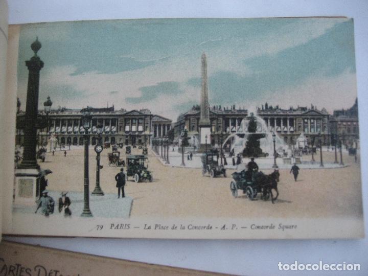 Postales: Paris. 2 blocks de 12 postales. - Foto 2
