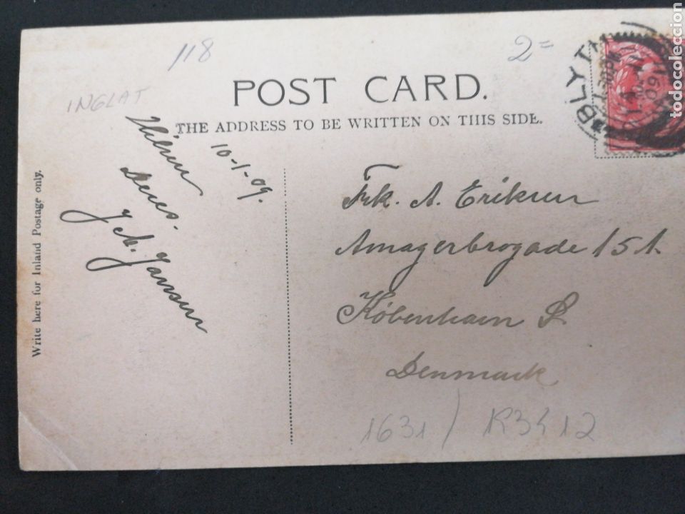 Postales: Edimburgo postal 1909 - Foto 2