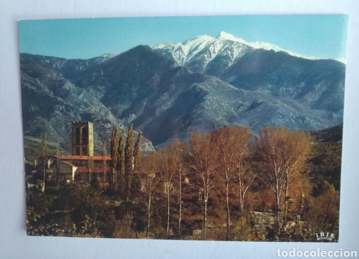 Postales: Postal Francia le roussillon Abbaye de Saint Michael de cuxa abad&iacute;a de San Miguel