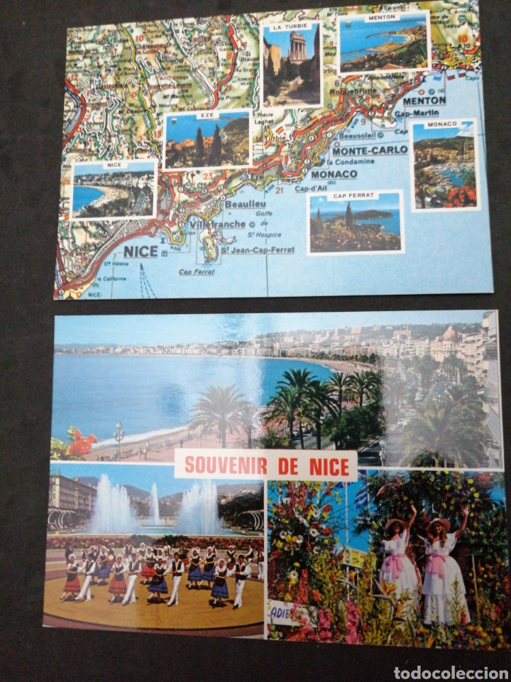 Postales: Nice 2 postales sin circular - Foto 1