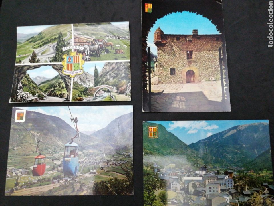 Postales: Andorra 4 postales - Foto 1