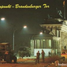 Postales: BERLÍN. PUERTA DE BRANDENBURGO. BRANDENBURGER TOR. 1991. 10,5X15 CM. BUEN ESTADO. CAÍDA DEL MURO. 