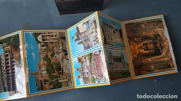 Postales: LIBRO DE POSTALES. ROMA. ITALIA - Foto 4