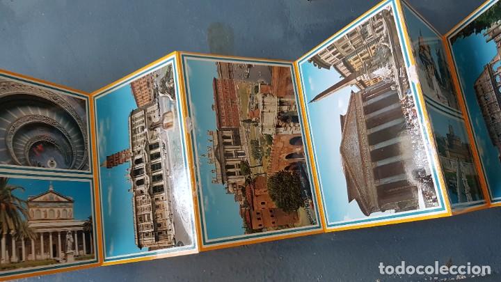 Postales: LIBRO DE POSTALES. ROMA. ITALIA - Foto 5