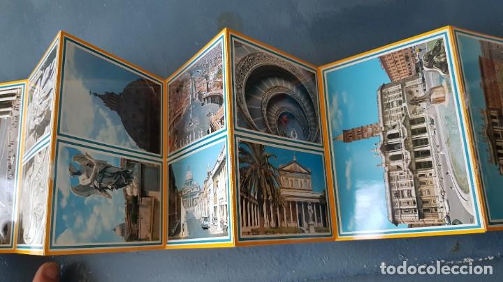 Postales: LIBRO DE POSTALES. ROMA. ITALIA - Foto 6