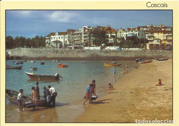 Postkarten: Cascais. Portugal. Villa de Pescadores. Buen estado. 10x15 cm. A&ntilde;os 90. Postal.