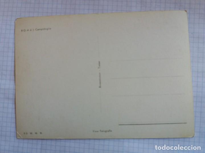 Postales: TARJETA  POSTAL - ROMA - CAMPIDOGLIO - Foto 2