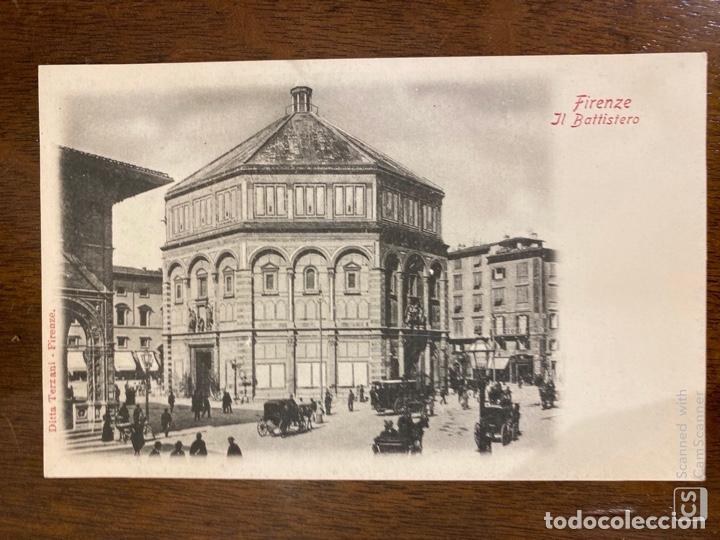 Cartes Postales: TARJETA POSTAL. ITALIA. FIRENZE. FLORENCIA. IL BATTISTERO.