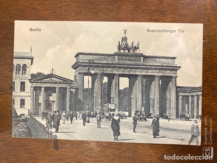 Postais: TARJETA POSTAL. ALEMANIA. BERLIN. BRANDENBUGER TOR.