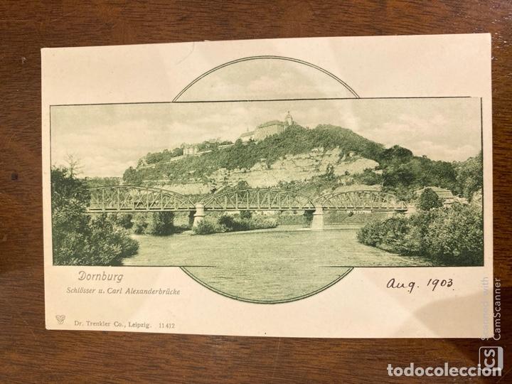 Postales: TARJETA POSTAL. ALEMANIA. HESSE. DORNBURG. SCHL&Ouml;SSER U. CARL ALEXANDERBR&Uuml;CKE