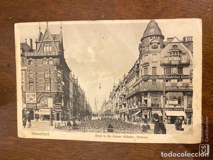 Postales: TARJETA POSTAL. ALEMANIA. RENANIA DEL NORTE-WESTFALIA.D&Uuml;SSELDORF.BLICK IN DIE KAISER WILHELM-STRASSE