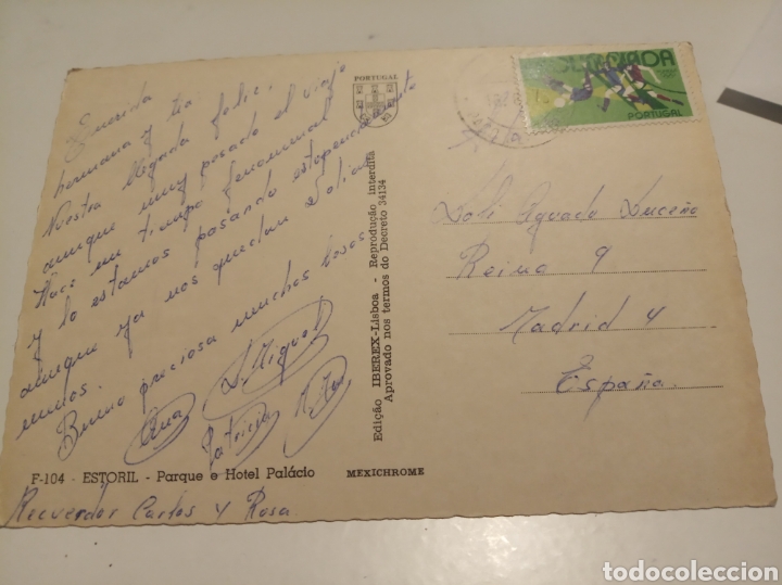 Postales: Estoril postal - Foto 2