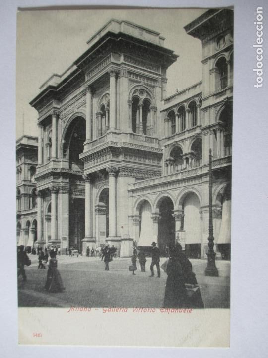 Postais: TARJETA POSTAL DE ITALIA. MILANO. GALLERIA VITTORIO EMANUELE. 5425