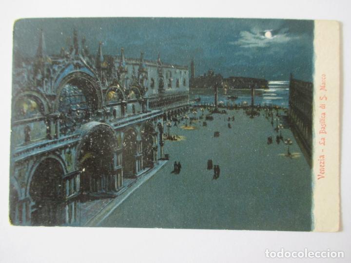 Postais: TARJETA POSTAL DE ITALIA. VENEZIA. LA BASILICA DI S. MARCO