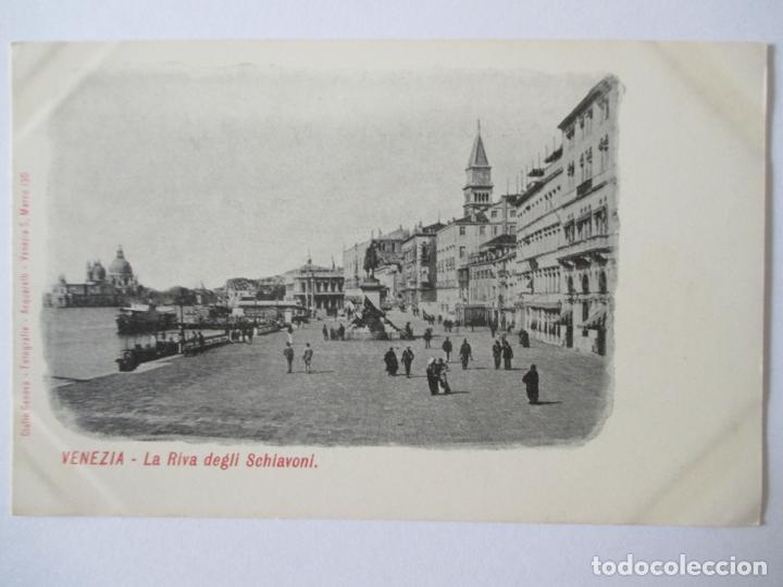 Postais: TARJETA POSTAL DE ITALIA. VENEZIA. LA RIVA DEGLI SCHIAVONI.
