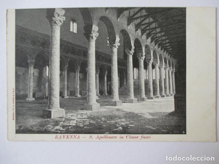 Postales: TARJETA POSTAL DE ITALIA. RAVENNA. S. APOLLINARE IN CLASSE FUORI.