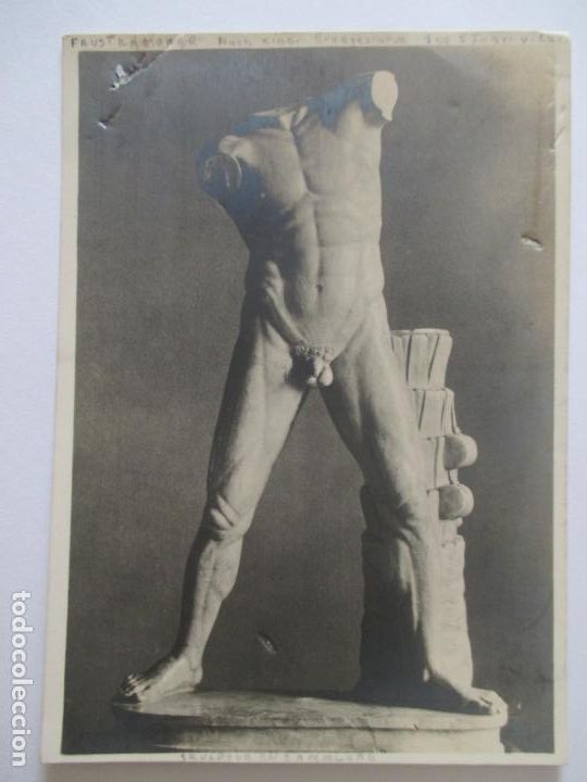 Postales: TARJETA POSTAL DE ALEMANIA. FAUSTK&Auml;MPFER. NACH EINER BRONZESTATUE