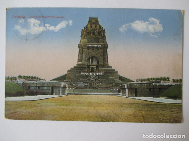 Postcards: TARJETA POSTAL DE ALEMANIA. LEIPZIG V&Ouml;LKERSCHLACHTDENKMAL.