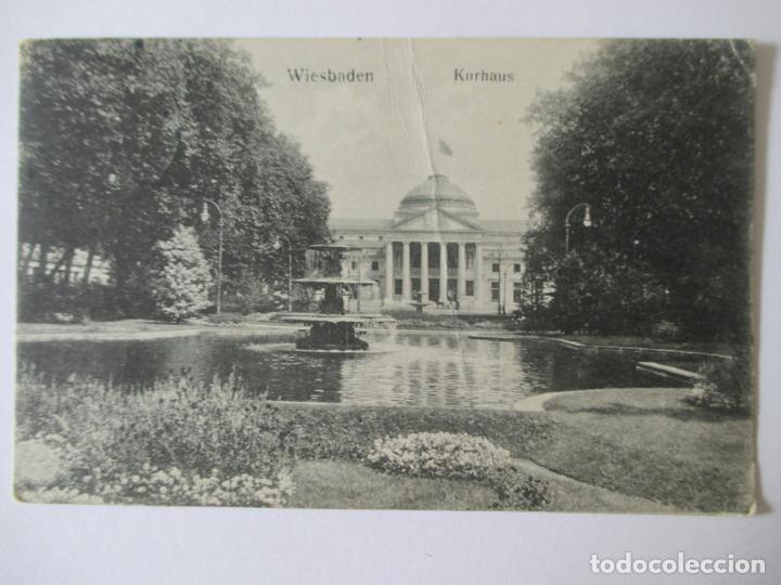 Postcards: TARJETA POSTAL DE ALEMANIA. WIESBADEN KURHAUS.