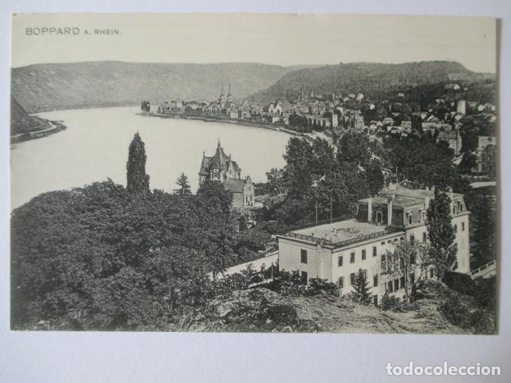 Postcards: TARJETA POSTAL DE ALEMANIA. BOPPARD A. RHEIN. LOUIS GLASER LEIPZIG.