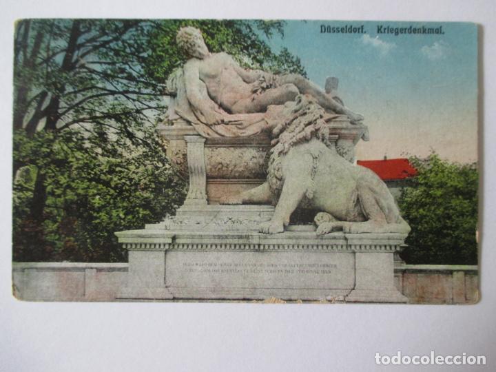 Postcards: TARJETA POSTAL DE ALEMANIA. D&Uuml;SSEIDORF. KRIEGERDENKMAL