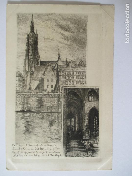Postcards: TARJETA POSTAL DE ALEMANIA. CATTEDRALE FRANCOFARTE O CHIESA BARTOLOMEO