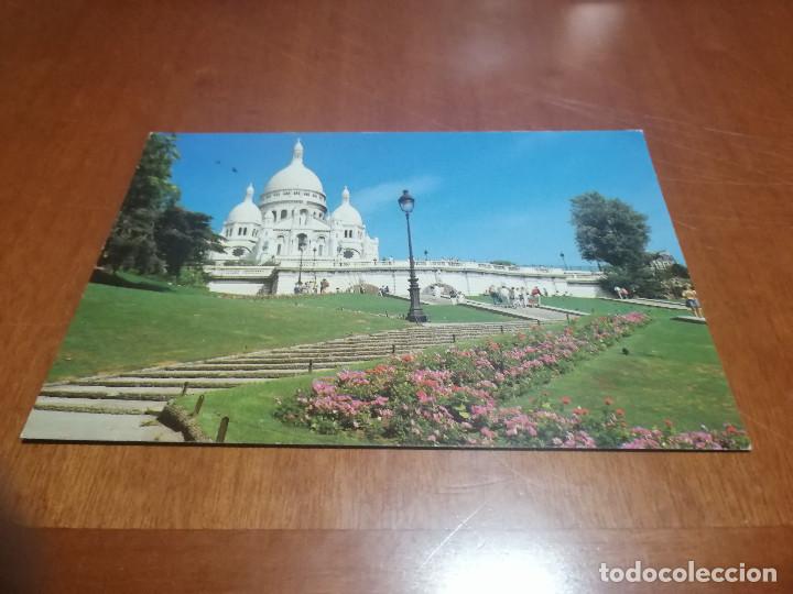 Postkarten: LA BASILICA DEL SAGRADO CORAZ&Oacute;N DE MONTMARTRE. PARIS. POSTAL. SIN USO. BUEN ESTADO.DIFICIL