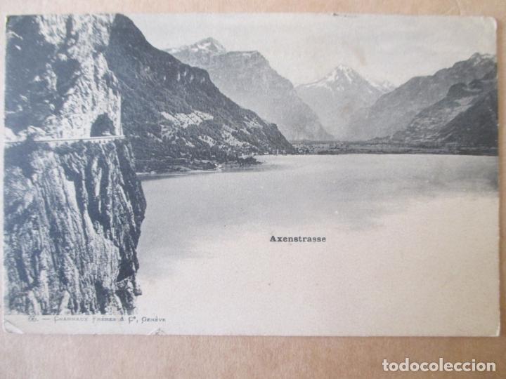Postales: TARJETA POSTAL DE SUIZA. CHARNAUX FRERES GENEVE. AXENSTRASSE