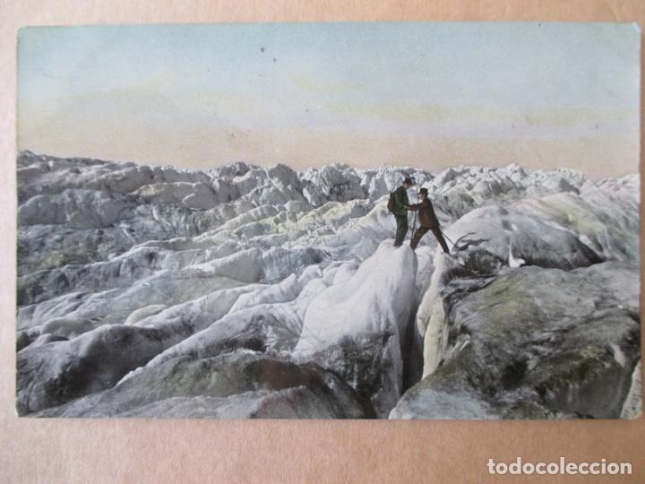 Postales: TARJETA POSTAL DE SUIZA. 1779. RHONE. GLETSCHER