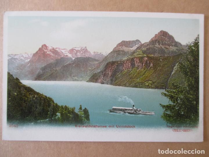 Postcards: TARJETA POSTAL DE SUIZA. 2542. VIERWALDSTATTERSEE MIT URIROTSTOCK