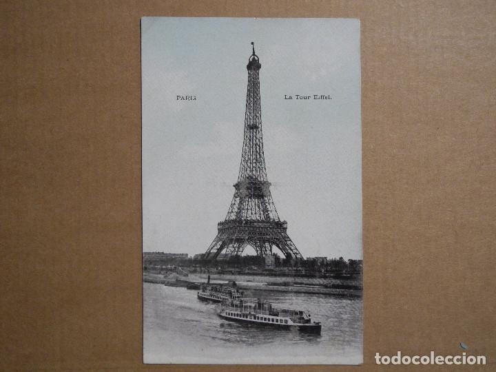Postales: Paris. La Tour Eiffel. Sin circular. - Foto 1