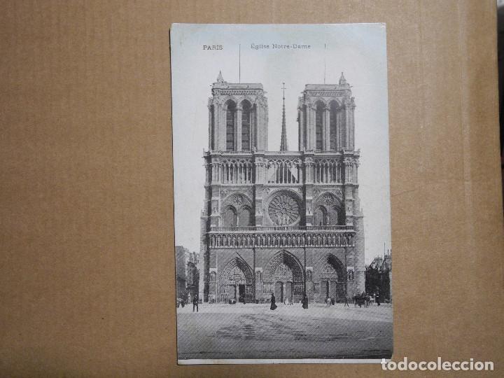 Postales: Paris. &Eacute;glise Notre-Dame - Foto 1