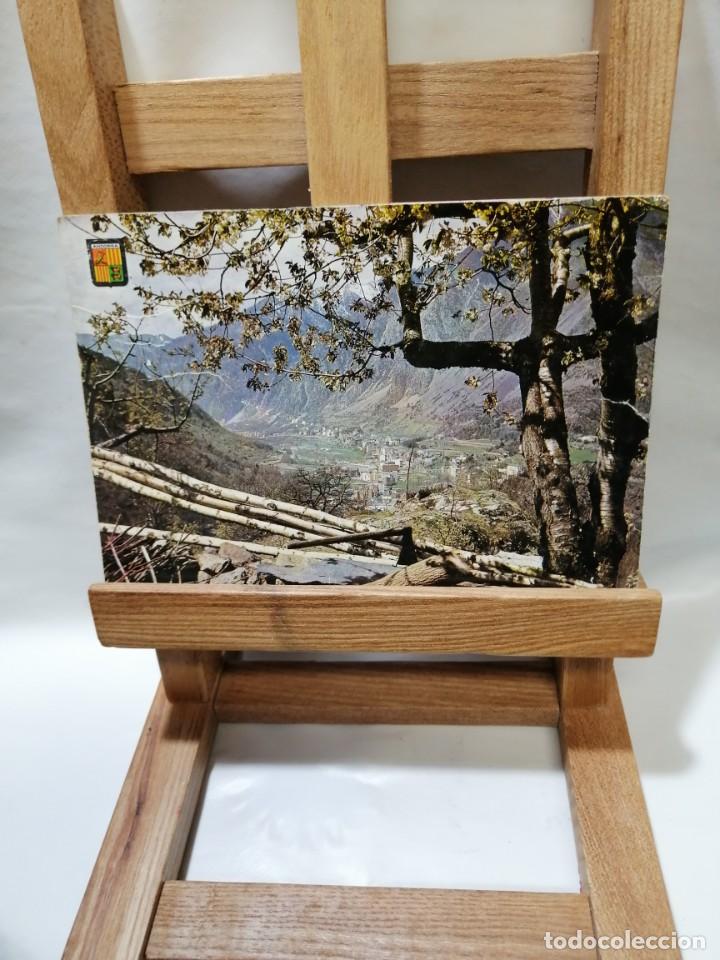 Postcards: POSTAL VALLS D&acute;ANDORRA VISTA GENERAL D&acute;ANDORRA I LES ESCALDES ESCRITA