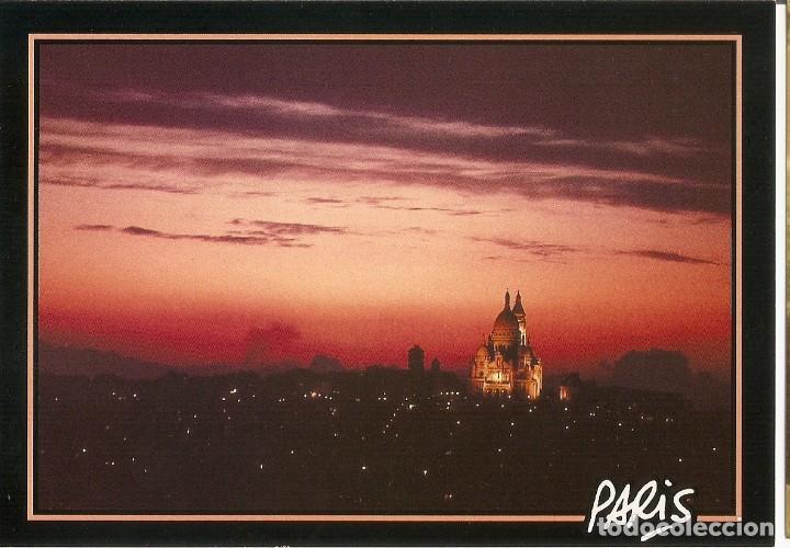 Postales: POSTAL PARIS VISTA NOCTURNA SAGRADO CORAZON