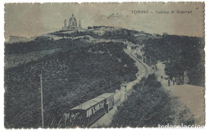 Postkarten: CARTOLINA POSTALE- TORINO.- COLLINA DI SUPERGA. TUR&Iacute;N. ITALIA- 1920