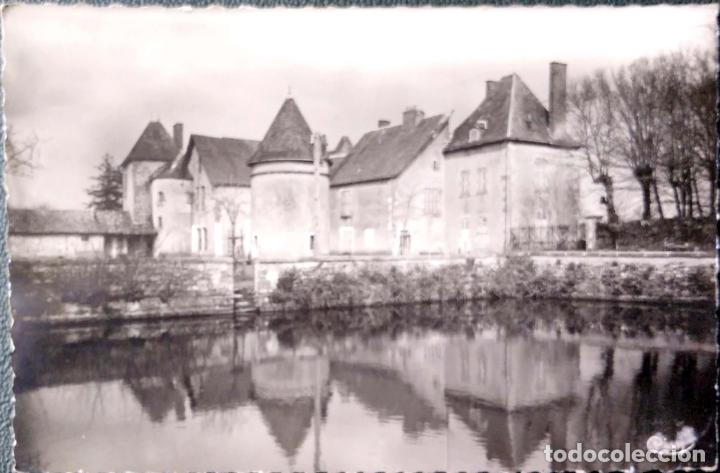 Postales: Rouill&eacute; (Vienne). El castillo. Usada. Blanco/Negro - Foto 1