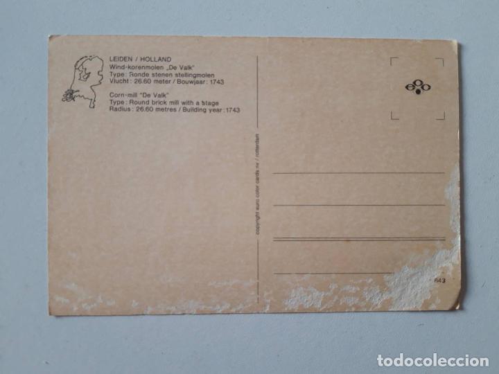 Postales: Leiden, Holanda, Molino, Postal  0140 - Foto 2