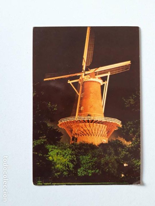 Postales: Leiden, Holanda, Molino, Postal  0140 - Foto 1