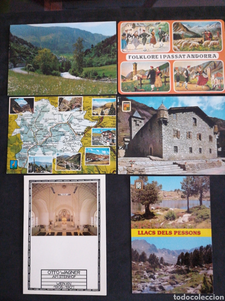 Postales: VALLS D, ANDORRA . LOTE DE 6 POST. - Foto 1