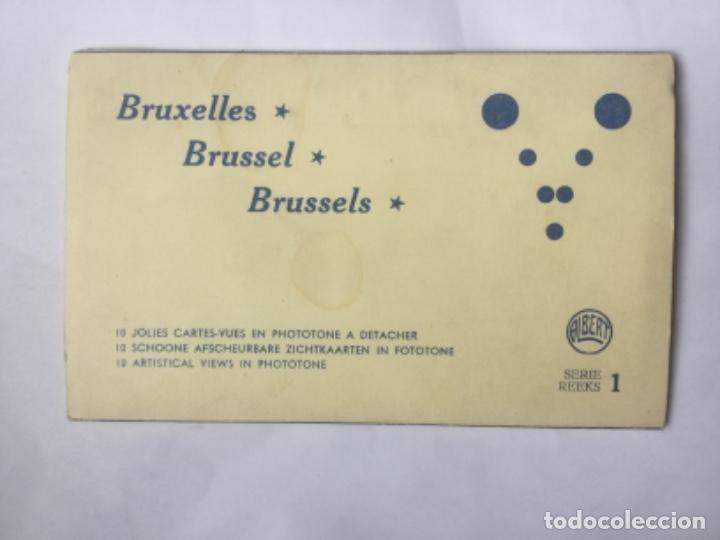 Postales: 10 jolies cartes-vues en phototone a detacher bruxelles BELGICA - Serie 1 - SIN CIRCULAR -A. DOHMEN