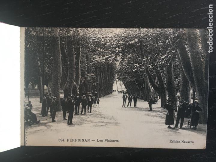 Postales: Perpignan - Perpiny&agrave; - Librito bloc de 12 postales - Navarro - Foto 3