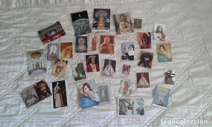 Postales: LOTE POSTALES Y RECORDATORIOS RELIGIOSOS - Foto 1