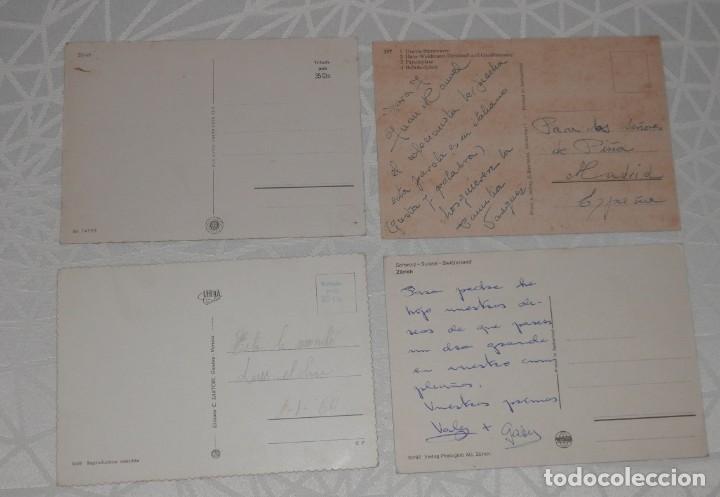 Postales: LOTE DE TARJETAS POSTAL DE ZURICH - Foto 2
