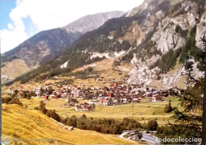 Postales: Estaci&oacute;n de esqu&iacute; Evol&egrave;ne (Suiza). 14076 Panor&aacute;mica. Nueva. Color